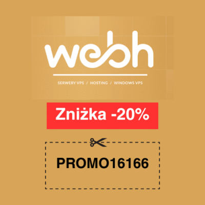 Webh.pl – wykorzystaj kod promocyjny z rabatem -20%!